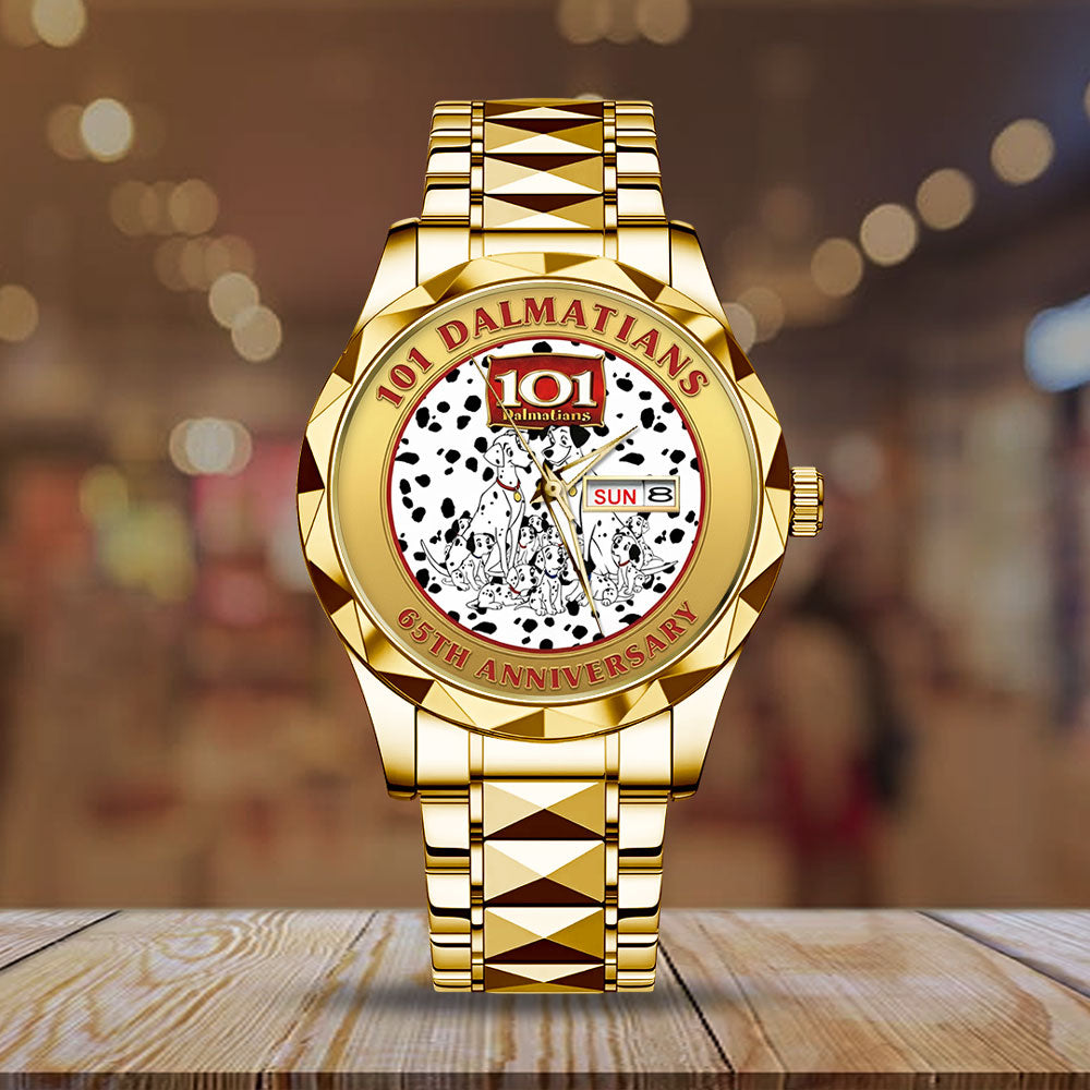 101 Dalmatians 65th Anniversary Alloy Luxury Quartz Watch - TMTHU3124
