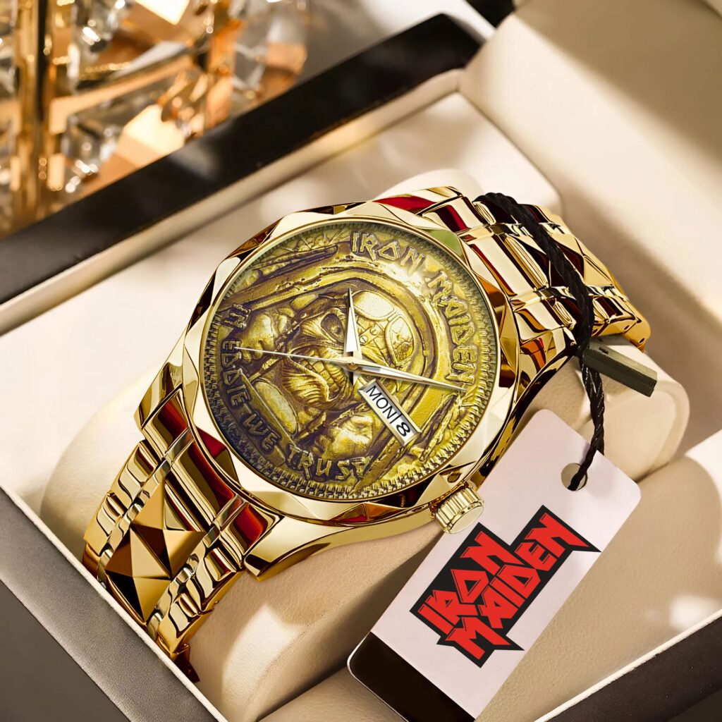 Iron Maiden Alloy Luxury Quartz Watch - MAITM 11936