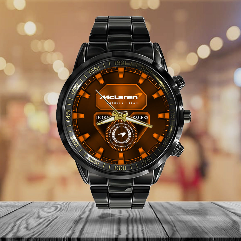 McLaren 2025 Constructor's Champions Black Stainless Steel Watch - MAITM13292