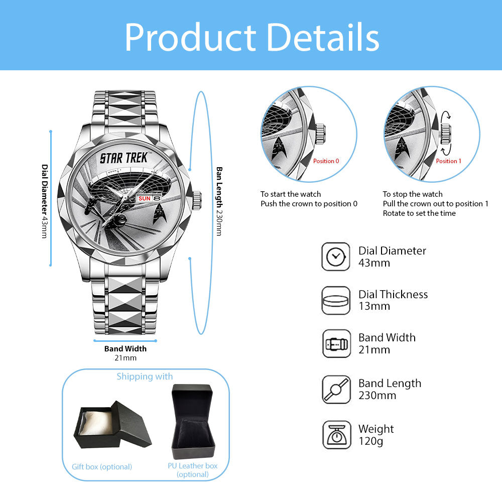 Star Trek Alloy Luxury Quartz Watch - MAITM12611