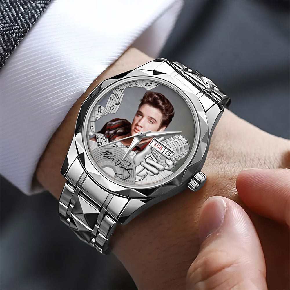 Elvis Presley Alloy Luxury Quartz Watch - MAITM12690