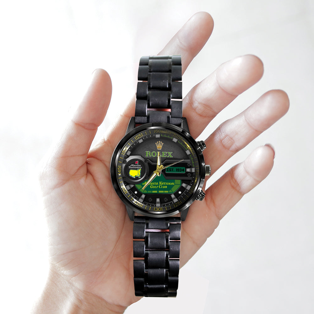 Masters Tournament x Rolex Black Stainless Steel Watch - MAITM 6293