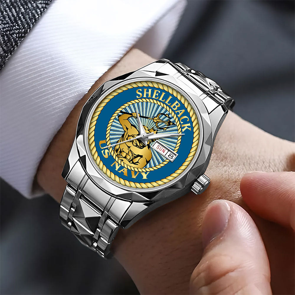 US Navy Alloy Luxury Quartz Watch - MAITM12671