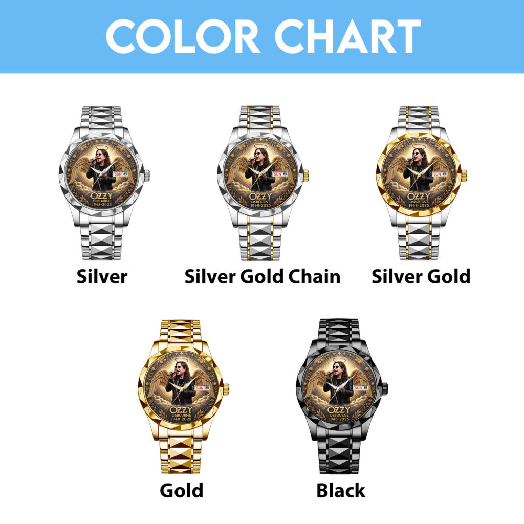 Ozzy Osbourne Alloy Luxury Quartz Watch - MAITM 12271