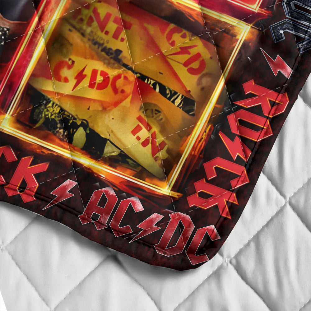 AC/DC 52 Years Quilt Blanket – MAITM12648