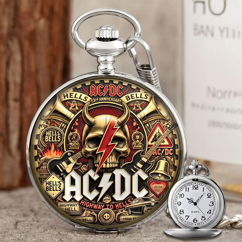 AC/DC 53rd Anniversary 2026 Pocket Watch - TMTHU7103