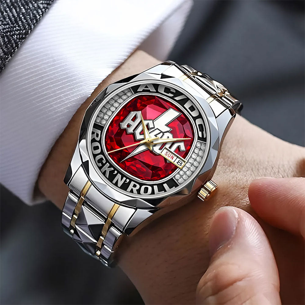 AC/DC Alloy Luxury Quartz Watch - TANTN20915