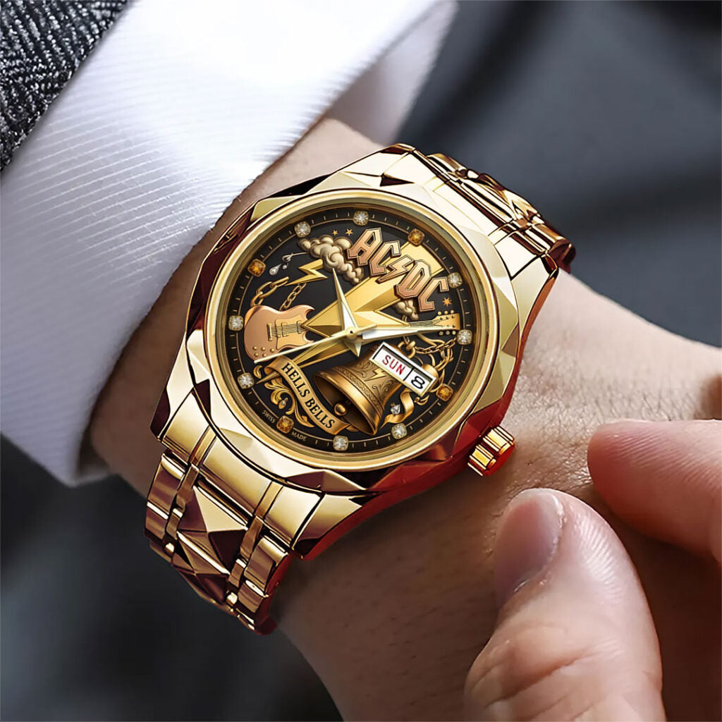 AC/DC Alloy Luxury Quartz Watch - TANTN23132