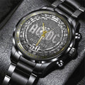 AC/DC Black Stainless Steel Watch - TANTN 5580
