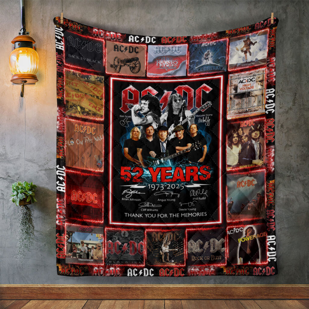 AC/DC Quilt Blanket - HOATT 7729