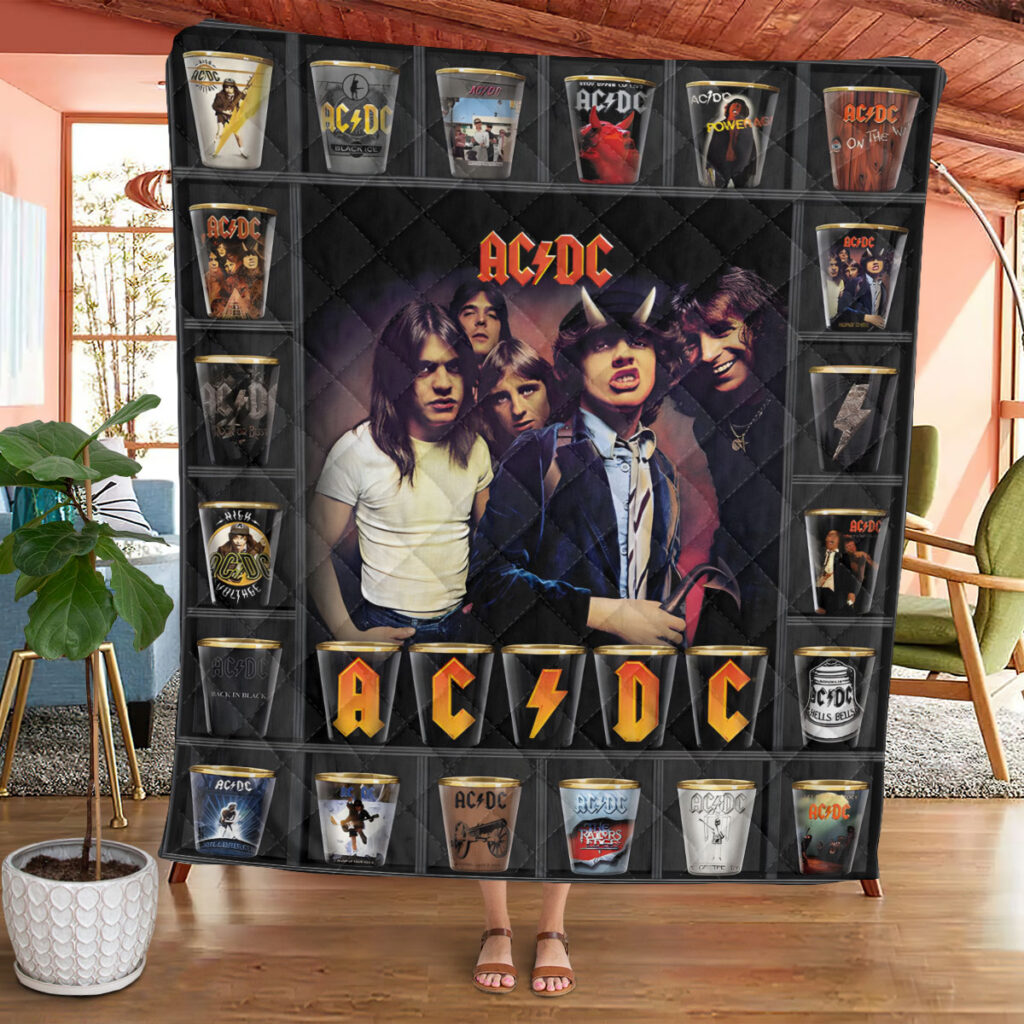 AC/DC Quilt Blanket - TANTN 10489
