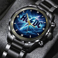 AC/DC Black Stainless Steel Watch - GNE 1351