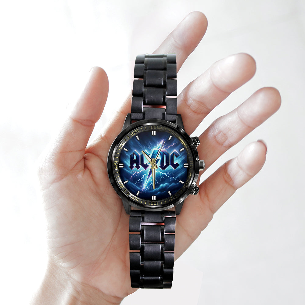 AC/DC Black Stainless Steel Watch - GNE 1351
