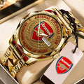 Arsenal FC 140th Anniversary Alloy Luxury Quartz Watch - TMTHU1767