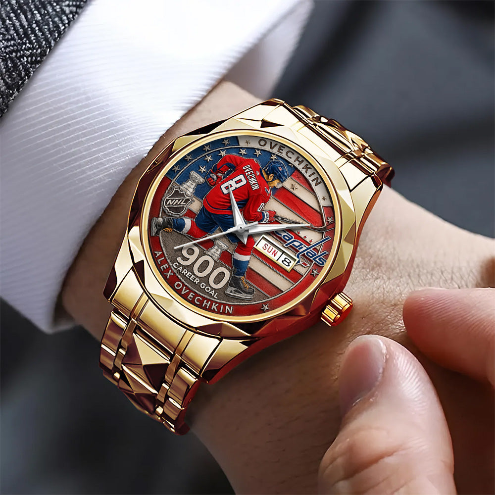 Alex Ovechkin x Washington Capitals Alloy Luxury Quartz Watch - TANTN18398