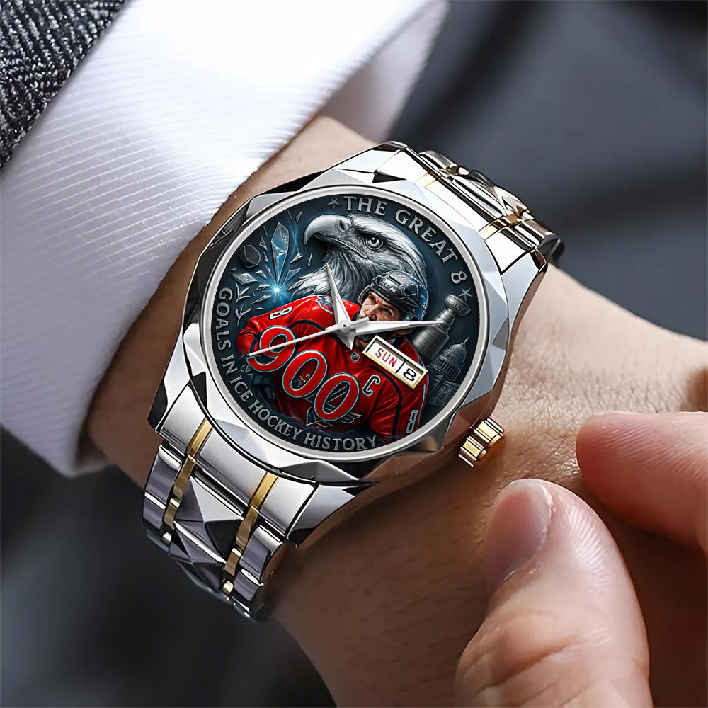 Alex Ovechkin x Washington Capitals Alloy Luxury Quartz Watch - TANTN18402