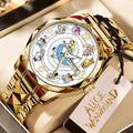 Alice in Wonderland Alloy Luxury Quartz Watch - TMTHU7880