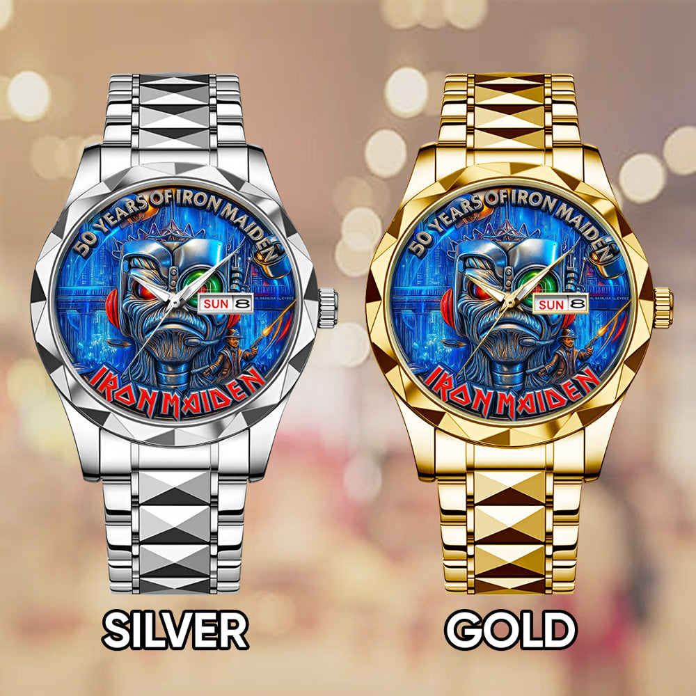 Iron Maiden Alloy Luxury Quartz Watch - TMTHU 129