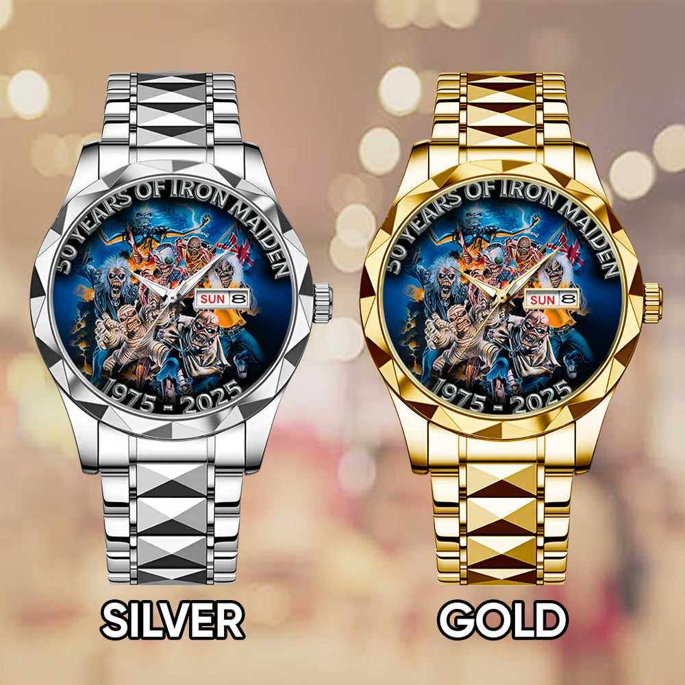 Iron Maiden Alloy Luxury Quartz Watch - TMTHU470