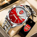 Arsenal FC Alloy Luxury Quartz Watch - TANTN23604