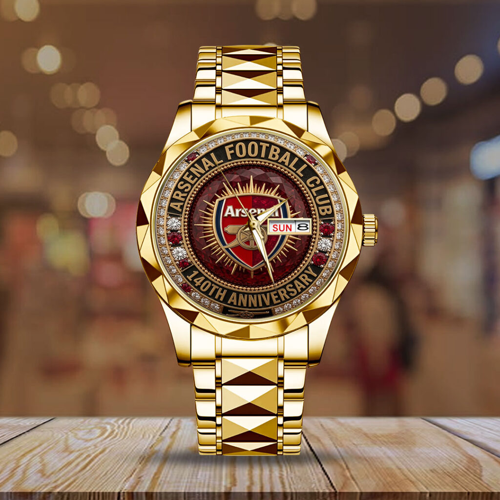 Arsenal FC Alloy Luxury Quartz Watch - TMTHU7105