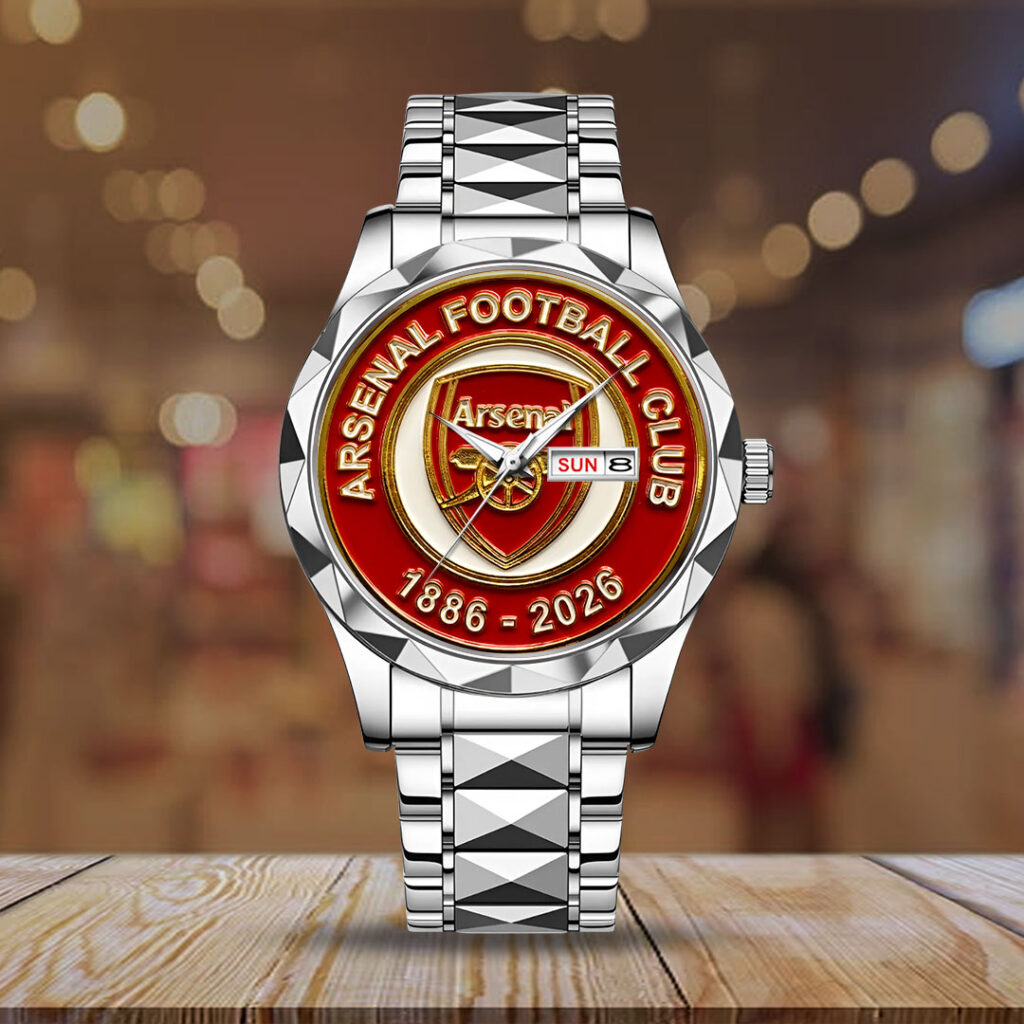 Arsenal FC Alloy Luxury Quartz Watch - HOATT15367