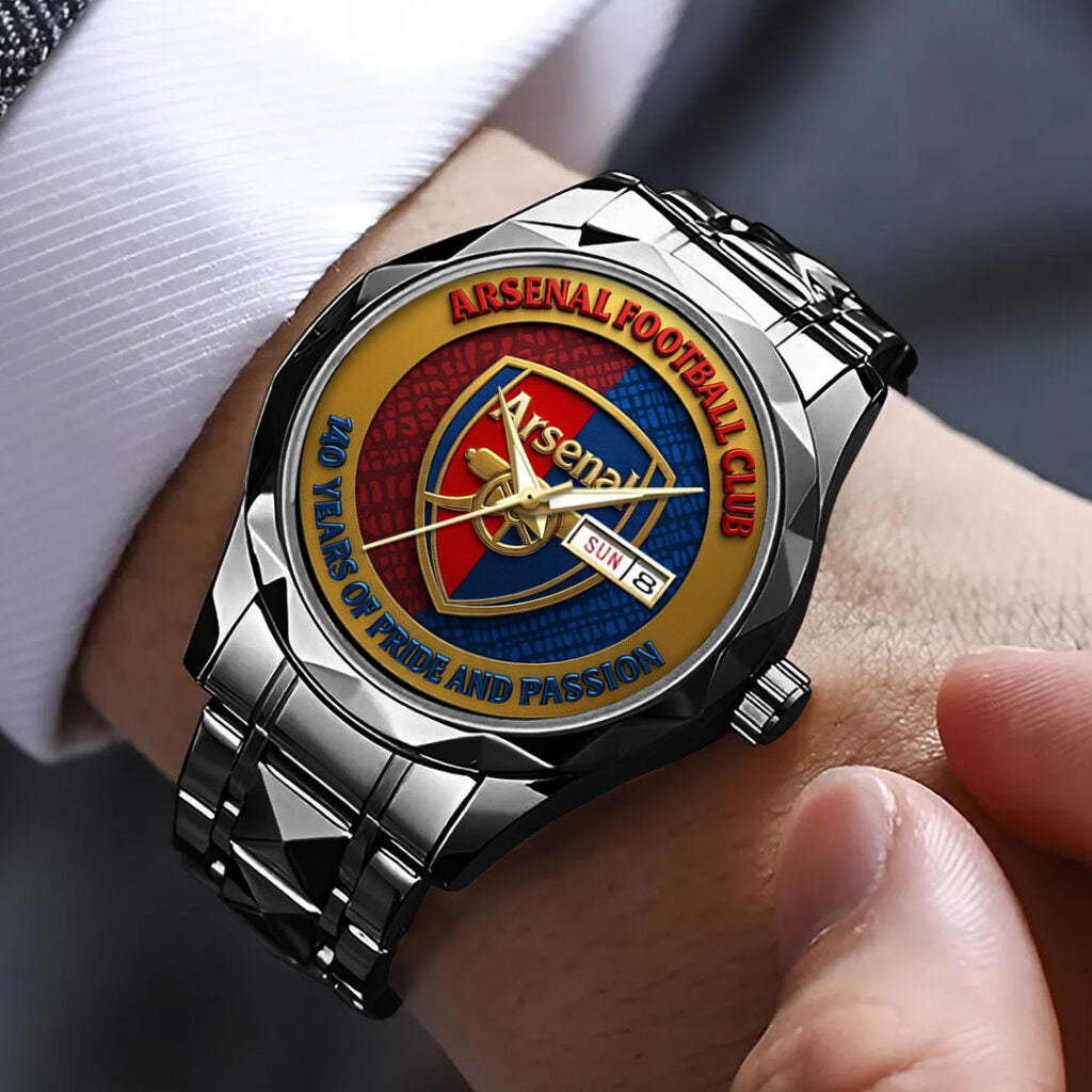 Arsenal FC 140th Anniversary Alloy Luxury Quartz Watch - TMTHU1905