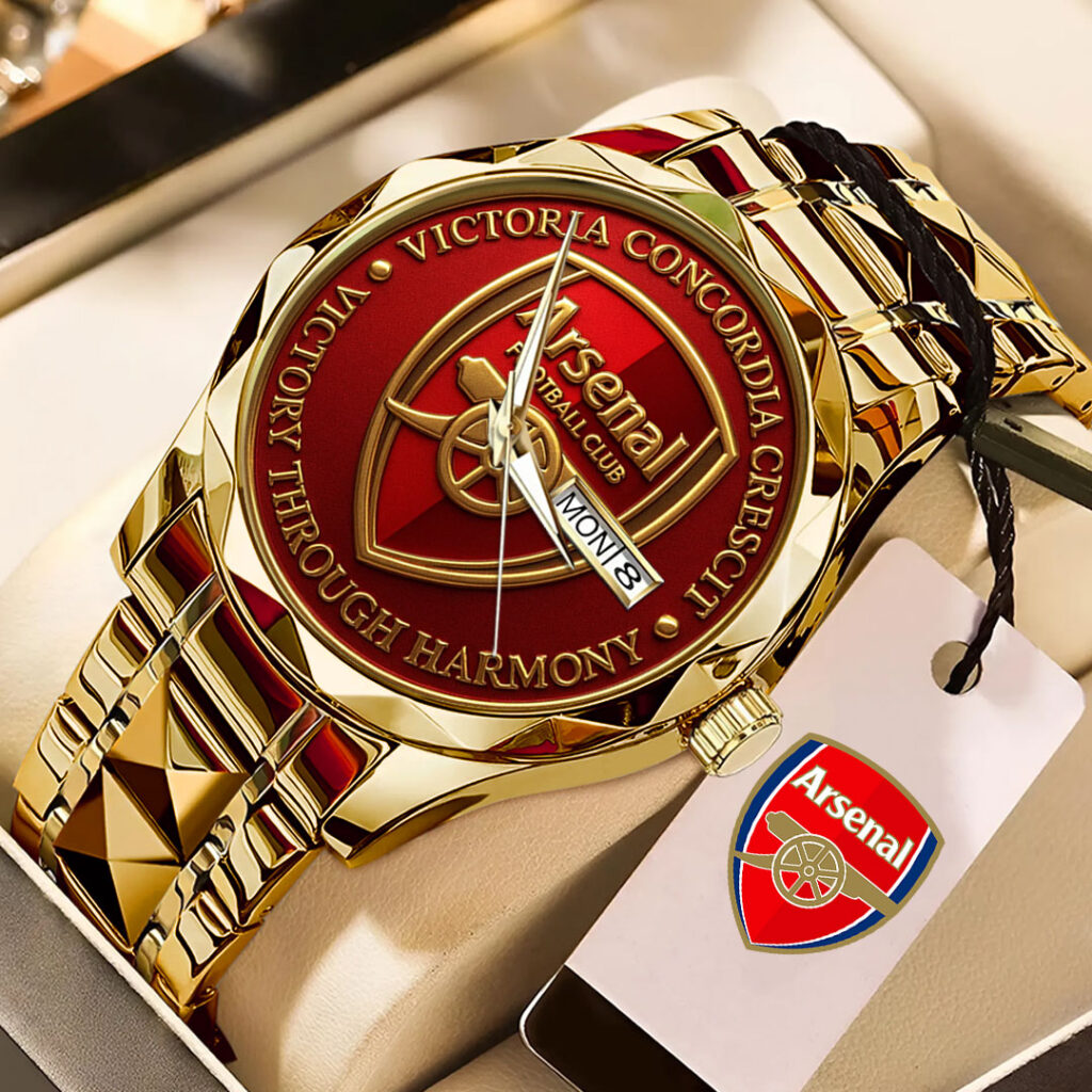 Arsenal FC Alloy Luxury Quartz Watch - TMTHU2589