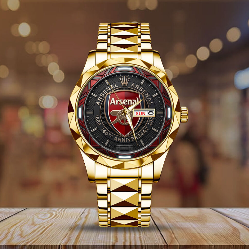 Arsenal FC x Rolex 140th Anniversary Alloy Luxury Quartz Watch - TMTHU5950