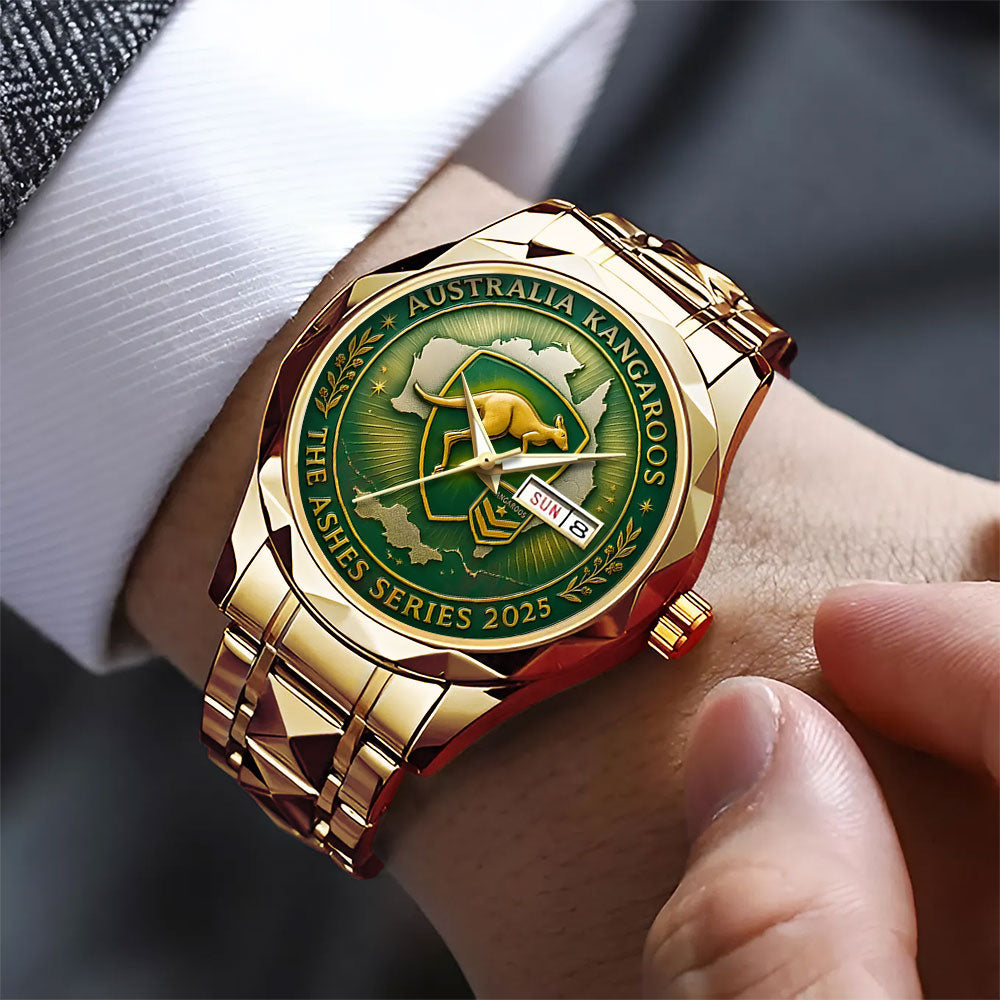Australia Kangaroos The Ashes Series 2025 Alloy Luxury Quartz Watch - TANTN17813