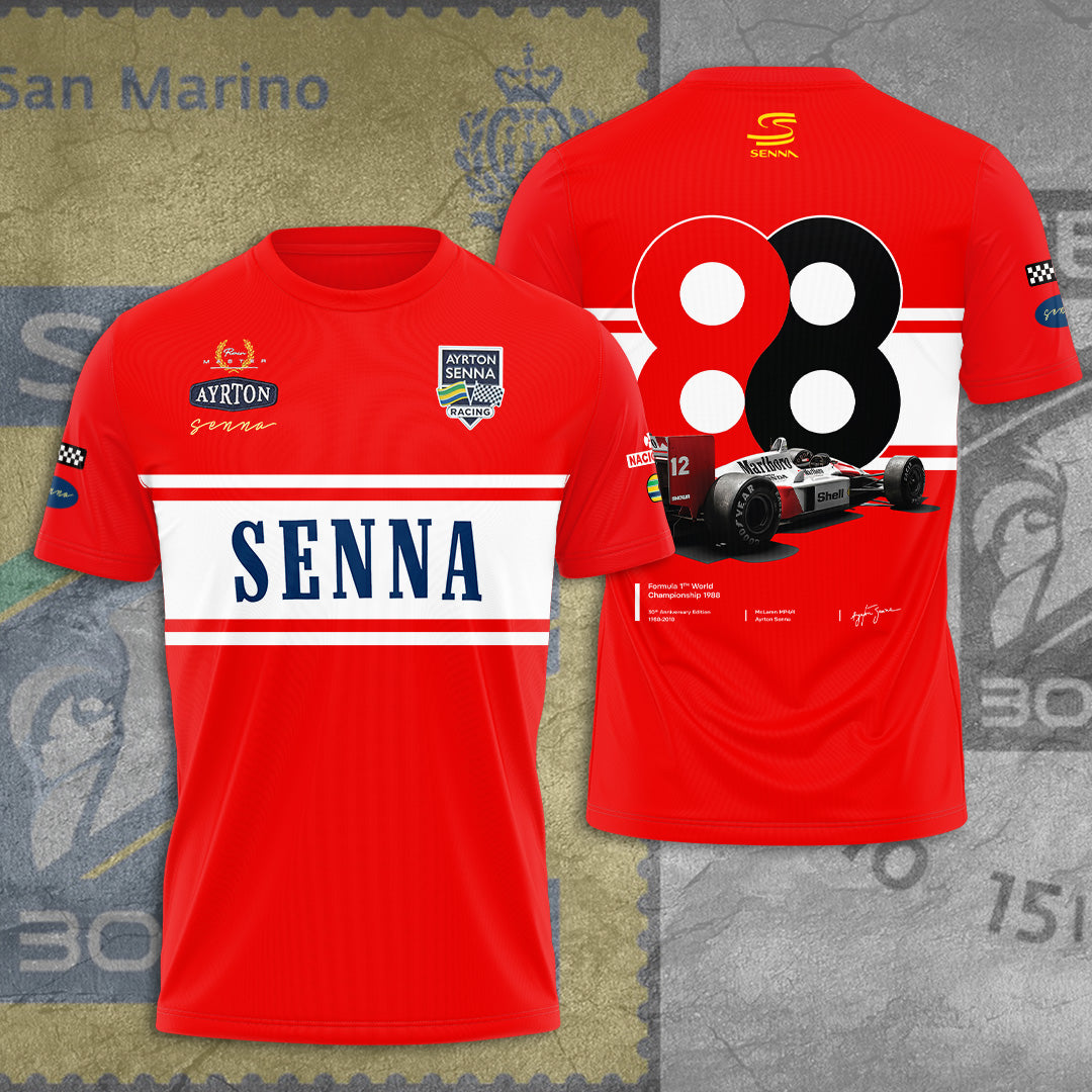 Ayrton Senna 3D Apparel – TANTN 7607