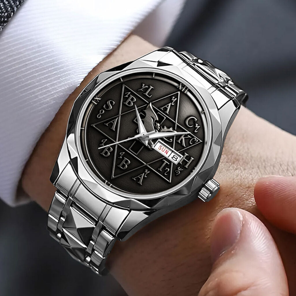 Black Sabbath Alloy Luxury Quartz Watch - TMTHU538