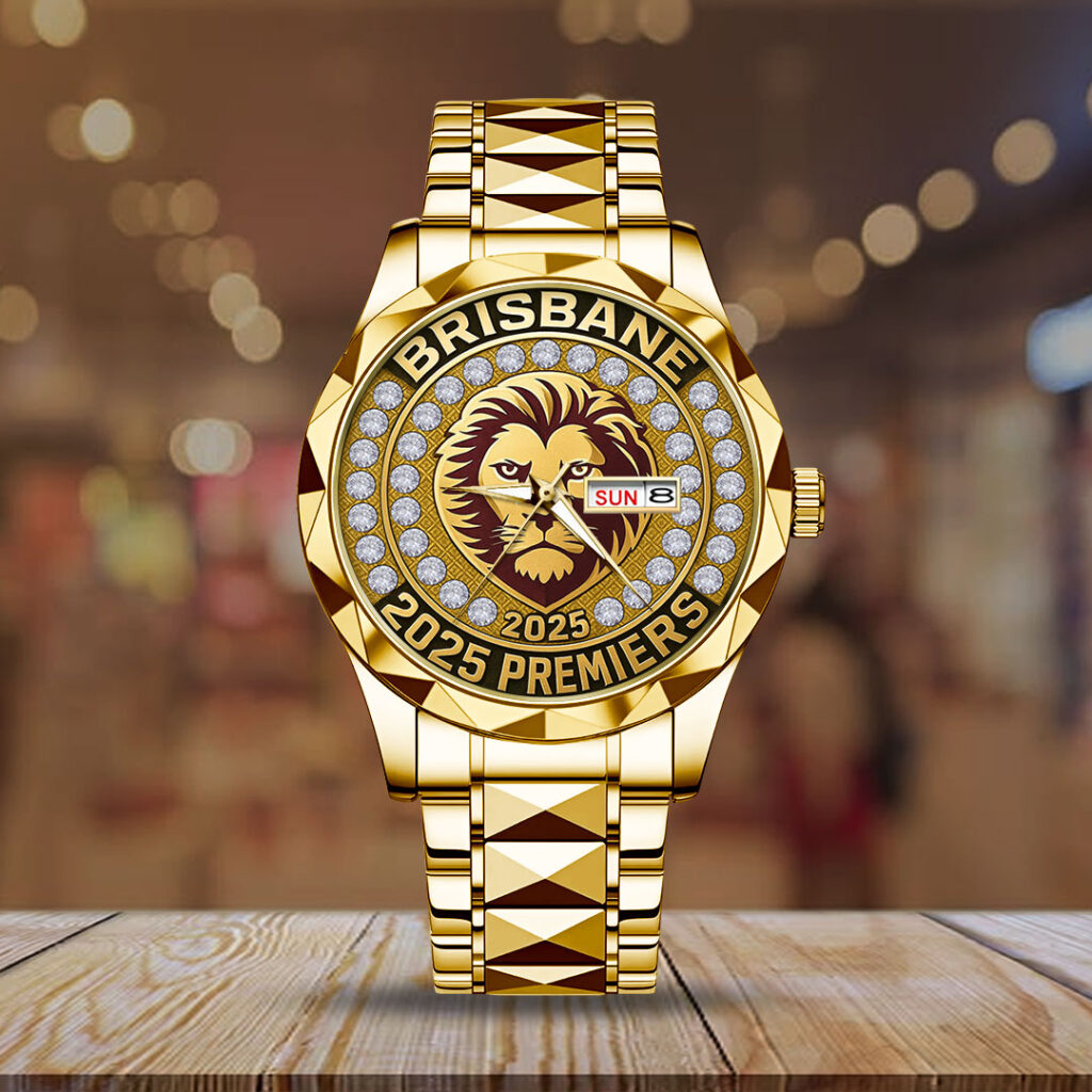 Brisbane Lions Alloy Luxury Quartz Watch - TMTHU1371