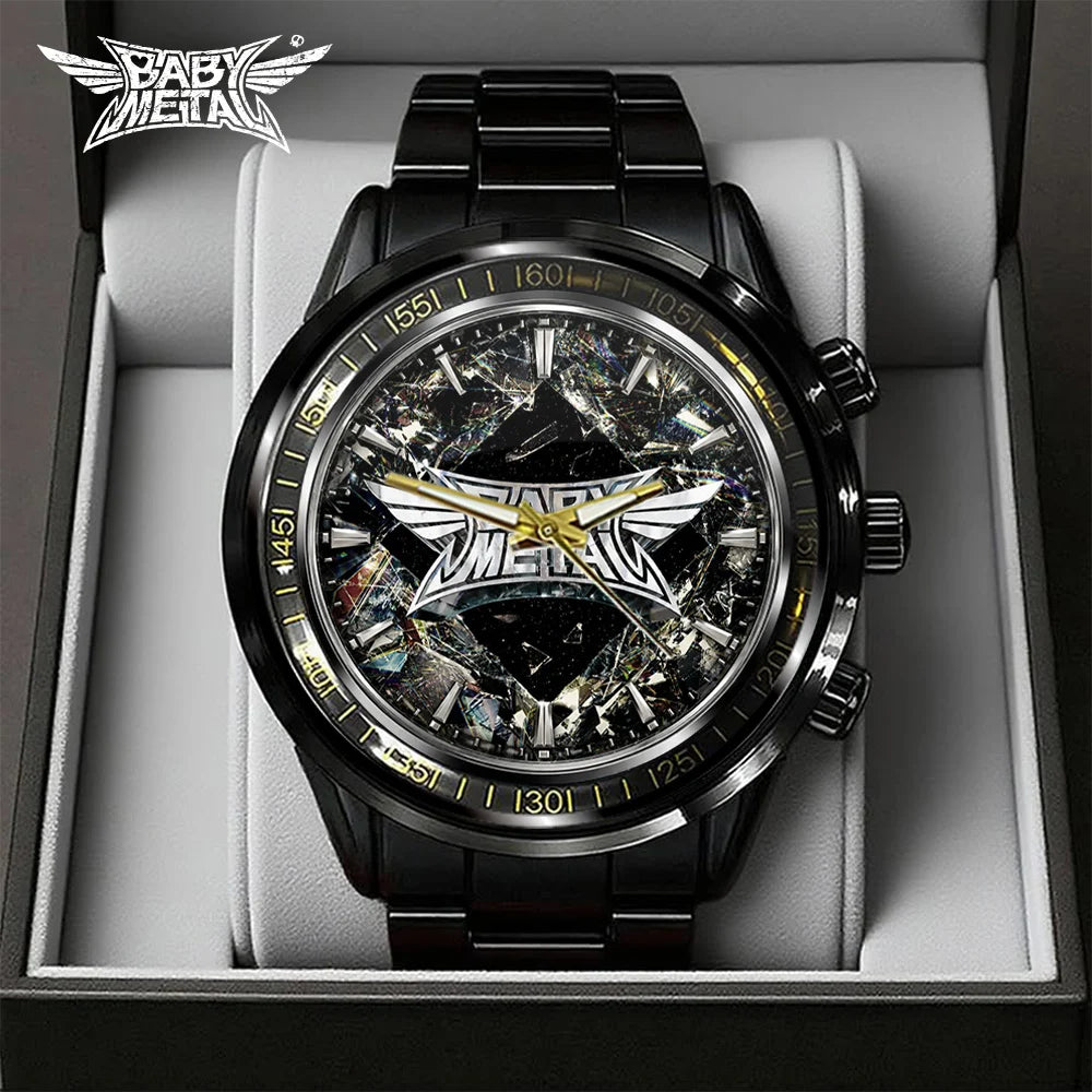 Babymetal World Tour 2026 Black Stainless Steel Watch - GNE8433
