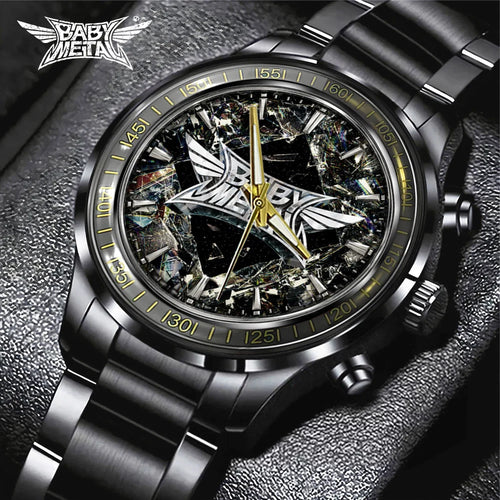 Babymetal World Tour 2026 Black Stainless Steel Watch - GNE8433