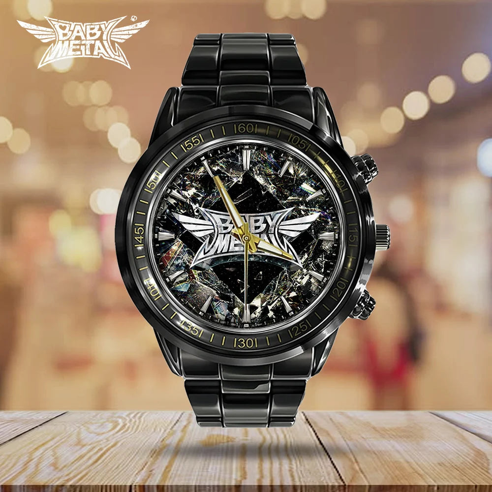 Babymetal World Tour 2026 Black Stainless Steel Watch - GNE8433