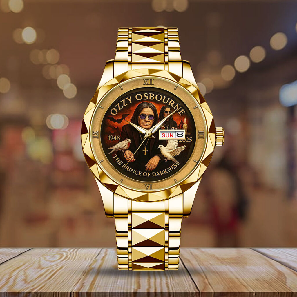 Black Sabbath x Ozzy Osbourne Alloy Luxury Quartz Watch - HOATT 11977
