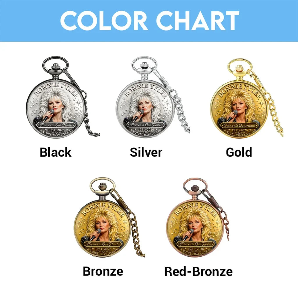 Bonnie Tyler Pocket Watch - HOATT20576