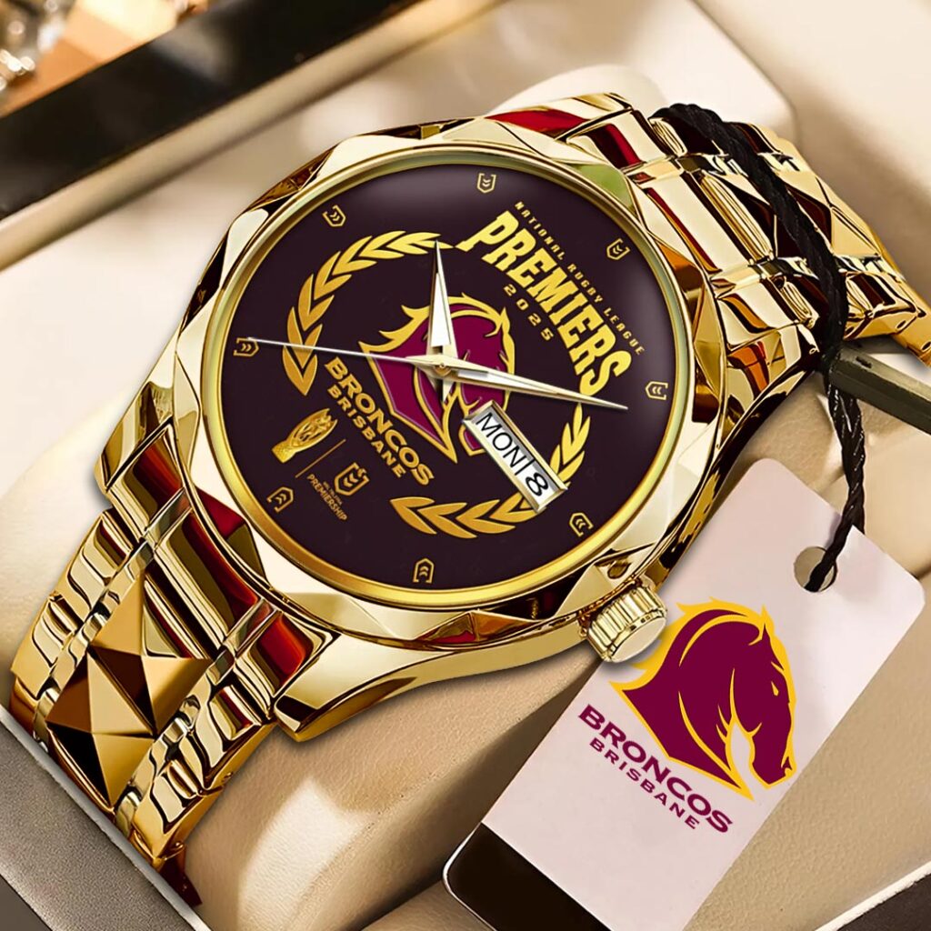 Brisbane Broncos Alloy Luxury Quartz Watch - GNE4534