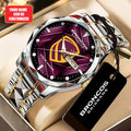 Personalized Brisbane Broncos Alloy Luxury Quartz Watch - TANTN20297