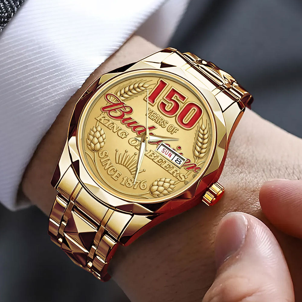 Budweiser 150th Annieversary Alloy Luxury Quartz Watch - GNE5259