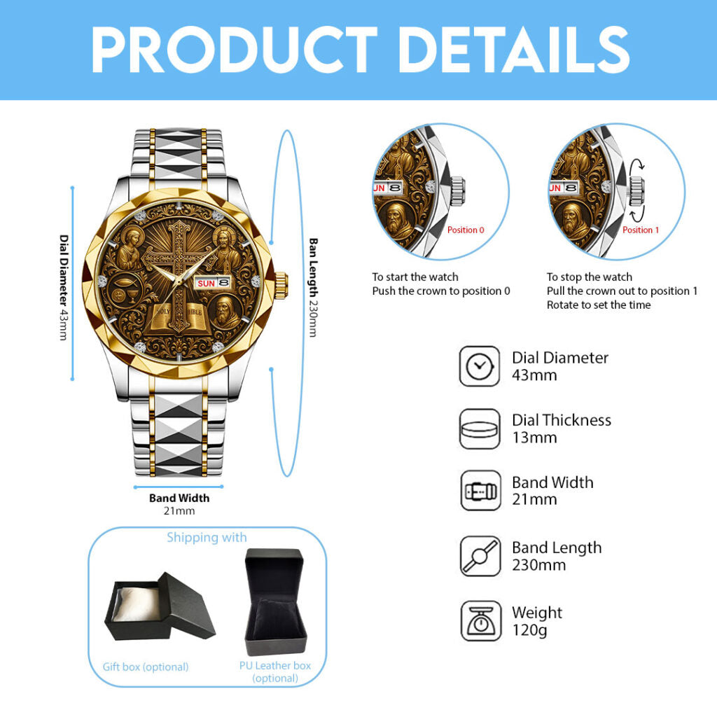 Christian Alloy Luxury Quartz Watch - TMTHU332