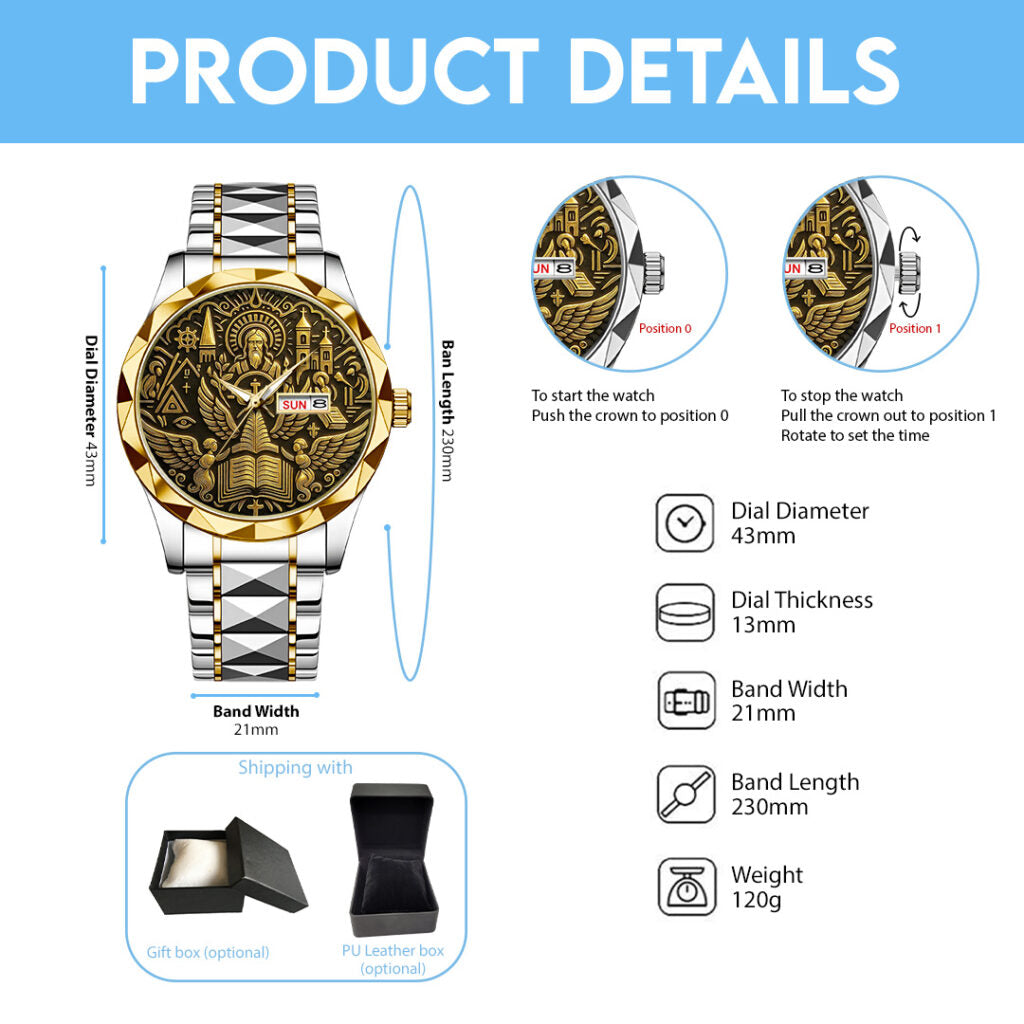 Christian Alloy Luxury Quartz Watch - TMTHU338