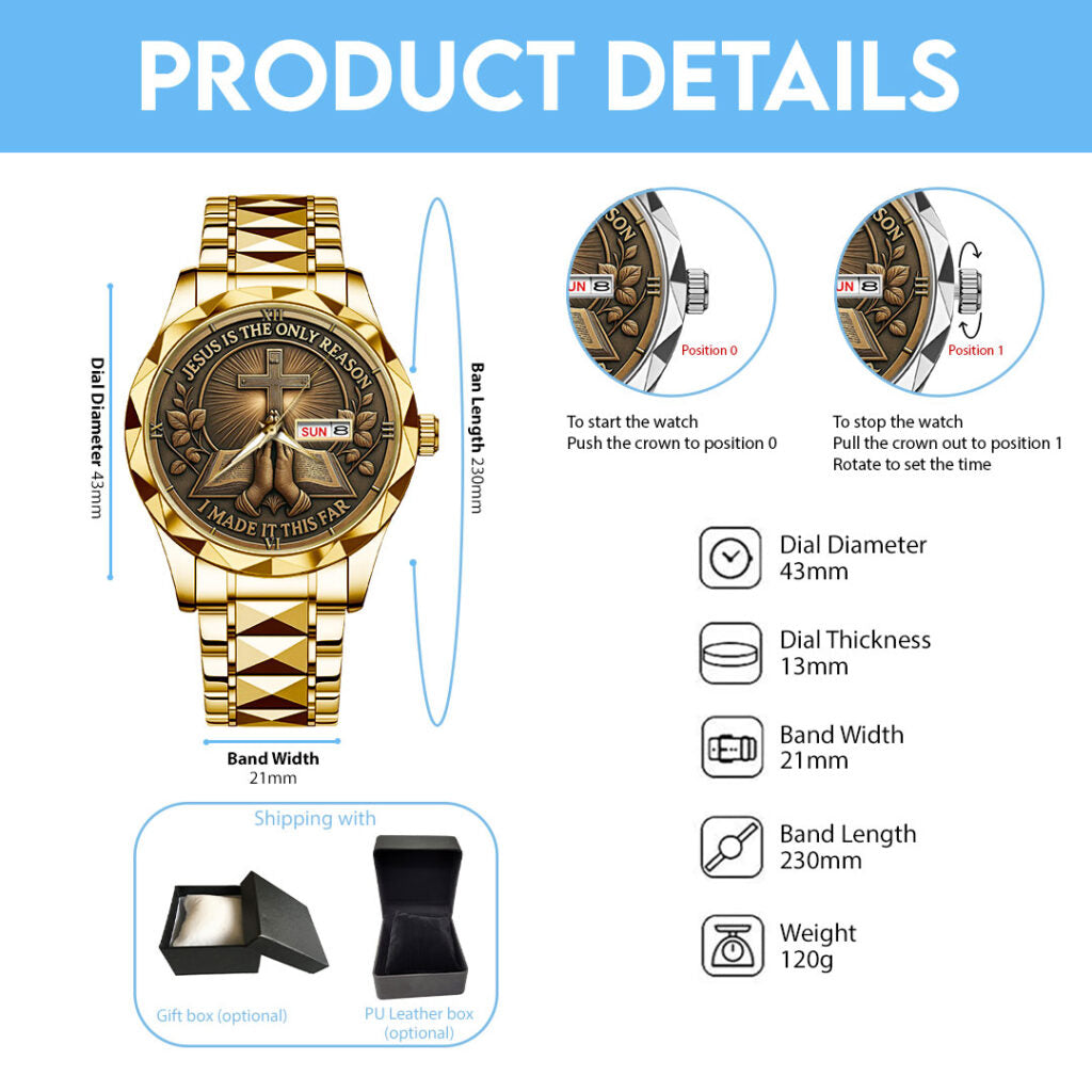 Christian Alloy Luxury Quartz Watch - TMTHU854