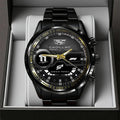 Cadillac Formula 1 Team x Checo Perez Black Stainless Steel Watch - TANTN20084