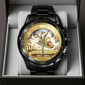 Calvin & Hobbes 40th Anniversary Black Stainless Steel Watch - TANTN20178