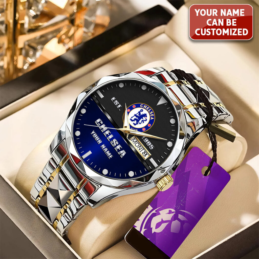 Personalized Chelsea FC Alloy Luxury Quartz Watch - TANTN15465