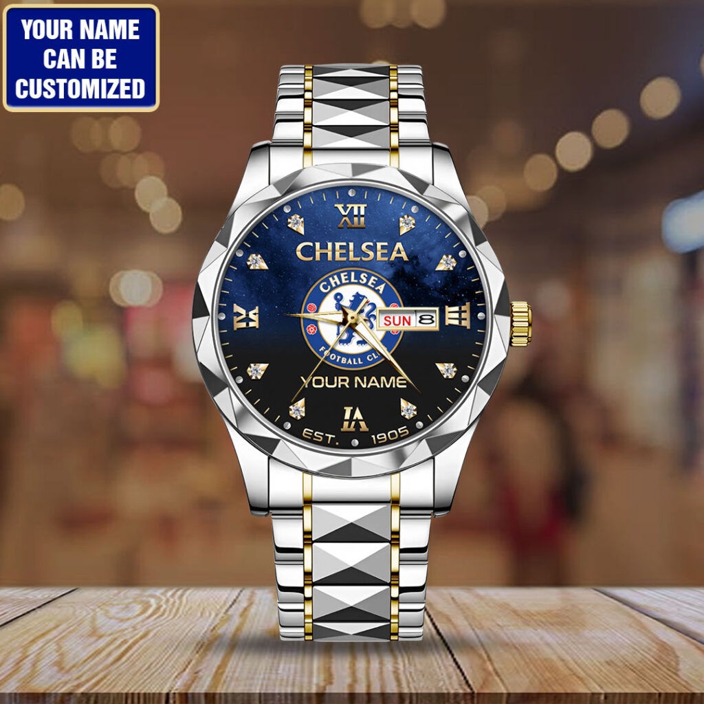 Personalized Chelsea FC Alloy Luxury Quartz Watch - TANTN22735