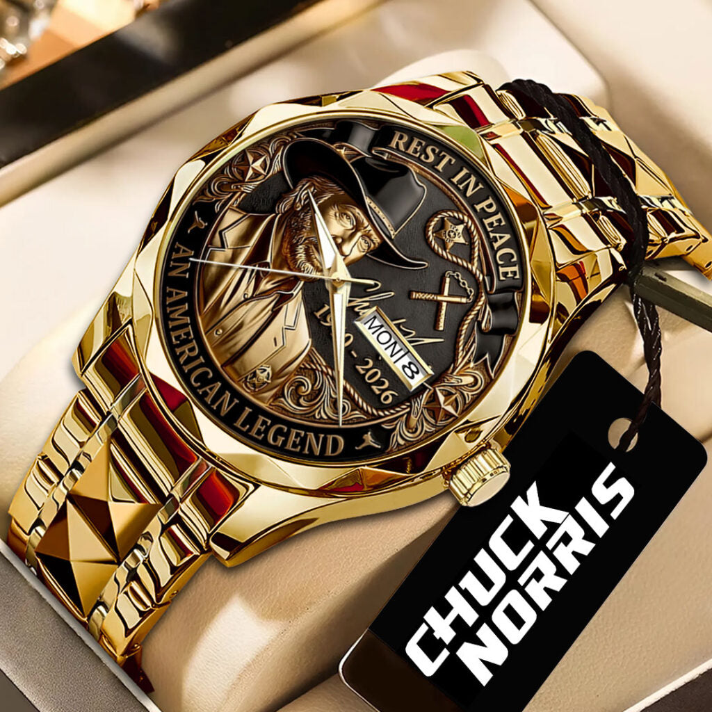 Chuck Norris Alloy Luxury Quartz Watch - TANTN22716