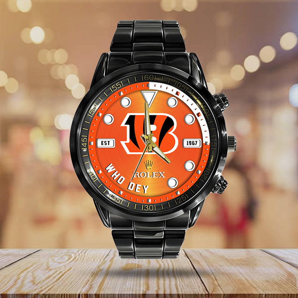 Arizona Cardinals x Rolex Black Stainless Steel Watch - MAITM13230